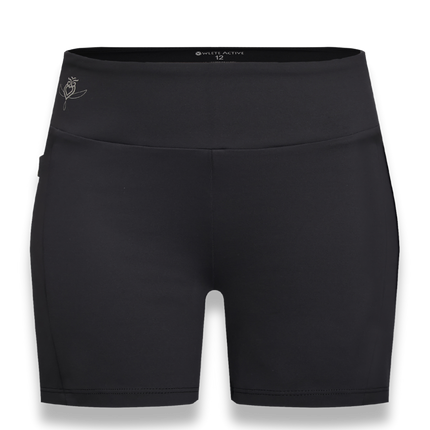 OWLETE ACTIVE BLACK GYM SHORTS FOR DANCING CHEER LEADING SQUAD RUNNING GYMNASTICS very comfortable fit and squat proof fabric