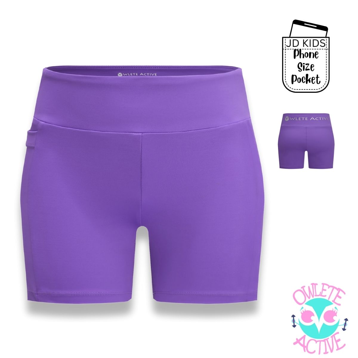 PLT Purple Sport Gym Shorts