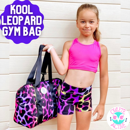 Kool Leopard Gym Bag - Owlete Active
